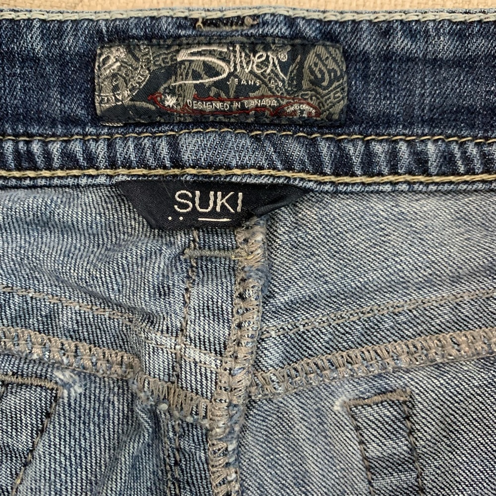 Silver Suki Jeans